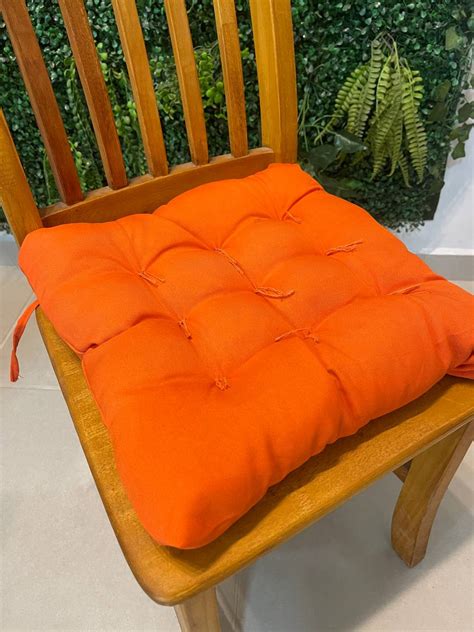 Almofada Futon P 40cm X 40cm Laranja Ofertas