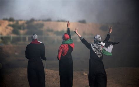 Palestinian Women On The Front Line Against Israels Occupation Left