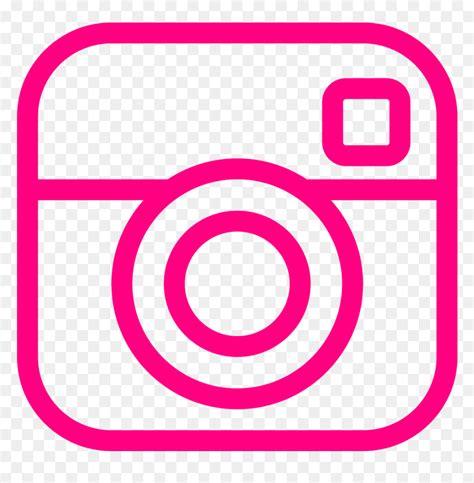 Pink Instagram Logo