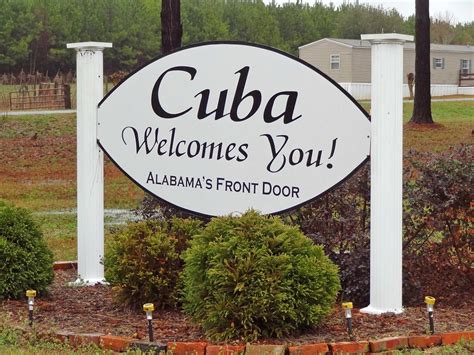 Geographically Yours Welcome Cuba Alabama