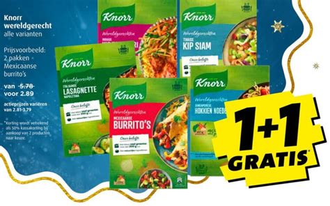 Knorr Maaltijdmix Folder Aanbieding Bij Boni Details