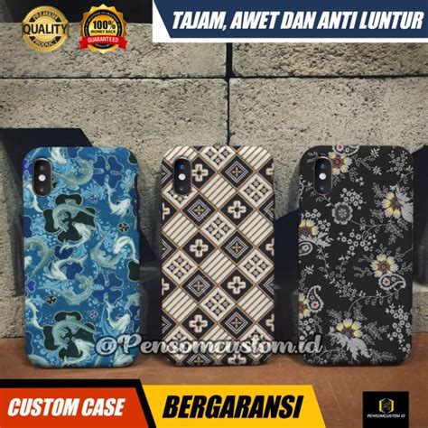 Jual Custom Case Edisi Batik Indonesia Case Hp Casing Hp Motif