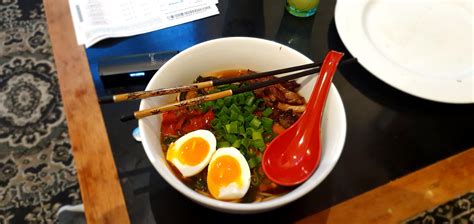 Spicy Beef Ramen With Crispy Pulled Pork Trying To Make A Home Made