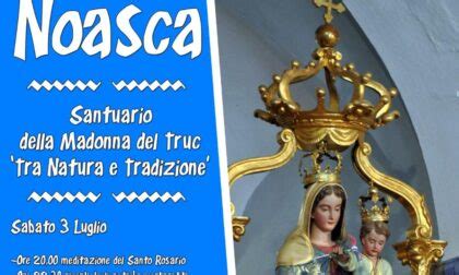 A Noasca Tutto Pronto Per La Festa Della Madonna Del Truc