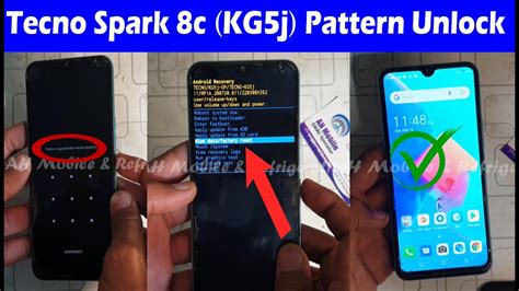 Tecno Spark C Kg J Pattern Unlock Hard Reset Youtube