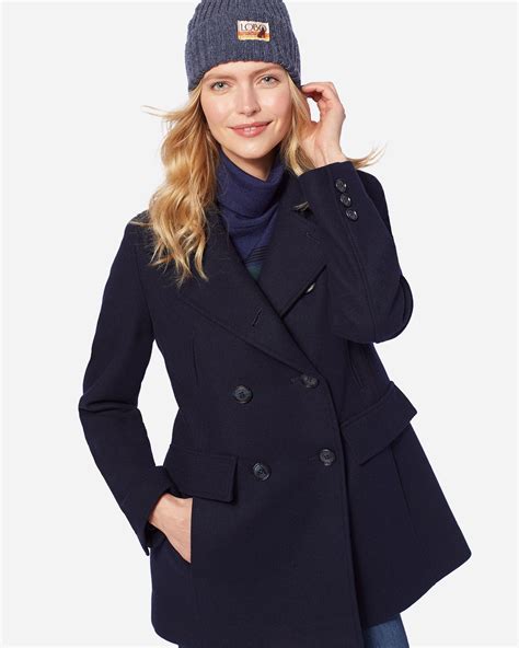 Womens Wool Pea Coat Wool Peacoat Pea Coats Women Peacoat Womens