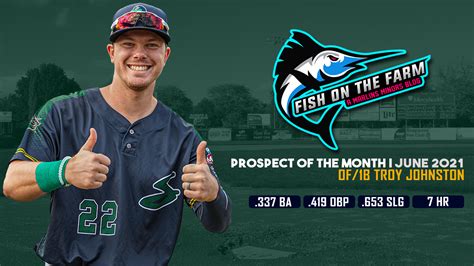 Prospect Of The Month June Troy Johnston Fish On The Farm