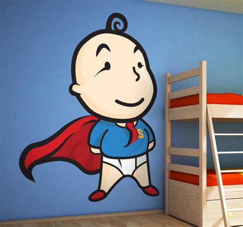 Super Toddler Kids Sticker Tenstickers