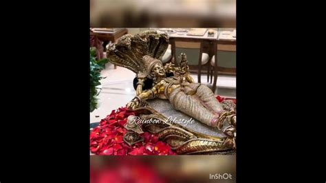 Shri Anantha Padmanabhaswamy Idol Displayed In Bhima Jewellery