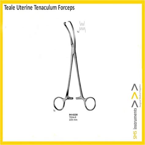 Teale Uterine Tenaculum Forceps Surgical Instruments Nazmed Sms
