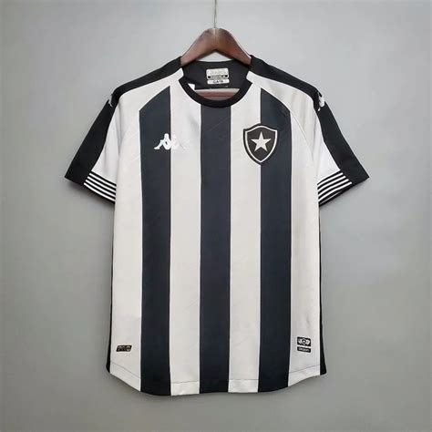 Camisa Do Botafogo Uniforme Titular Listrada Camiseta De