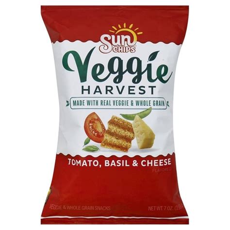 Sun Chips Sunchips Veggie Harvest Homestyle Tomato Herb And Cheese