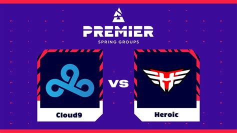 Cloud9 проти Heroic Мапа 1 Mirage BLAST Premier Spring Groups 2024