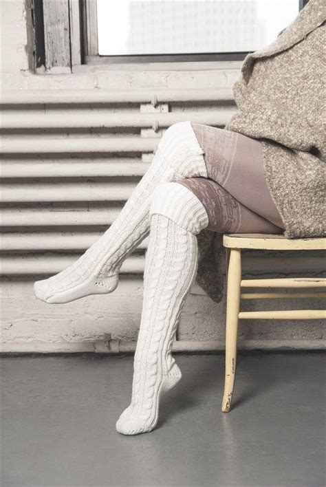 Cable Knit Over The Knee Socks Over The Knee Socks Over The Knee