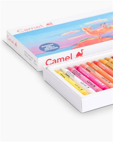 Buy Camel Crayons Assorted Pack Of Shades Extra Long Online In