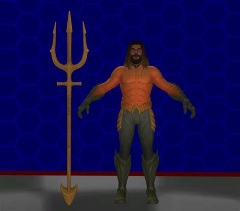 Model Dl Fortnite Aquaman By Wolfblade111 On Deviantart