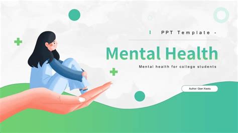 Green Healthy Fresh College Students Mental Health Google Slides Theme