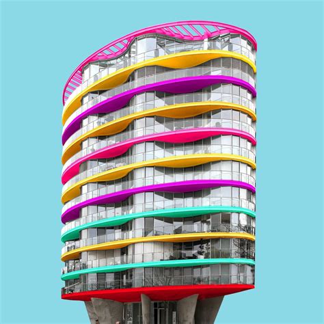 Buildings Become Colorful In Photoshop Business Insider