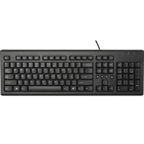 Hp Teclado Cl Sico Usb Negro Pccomponentes