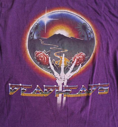 Vintage 80 S Grateful Dead Deadheads Summer Tour T Shirt Sold Afterlife Boutique