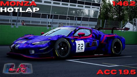 Ferrari Gt Hotlap Setup Monza Assetto Corsa