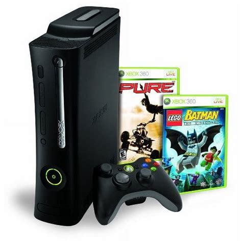 Free Shipping! Restored Xbox 360 Elite 120GB Bundle W/ Lego Batman ...