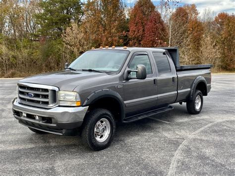 2002 Ford F350 Super Duty 4X4 Lariat 6 8L V10 Automatic 159K Miles Dump