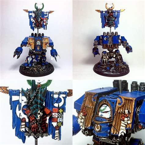 Adeptus Astartes Dreadnought Forge World Mkiv Space Marines