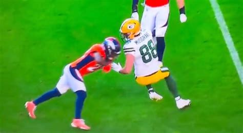 Fans Want Kareem Jackson Suspended Over Dirty Hit Vs Packers