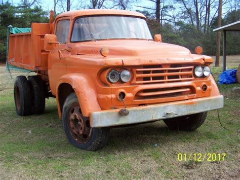 Vintage 1966 Dodge D600 2 Ton Dump Truck2 Speed Rear Enddump Bed