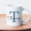 Mug Personnalis Initiale Couleurs Le Monde De Bibou