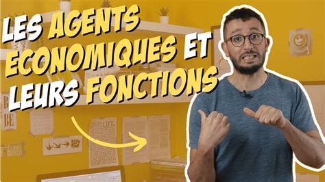 Les Agents Conomiques Et Leurs Fonctions Economie Stmg Re