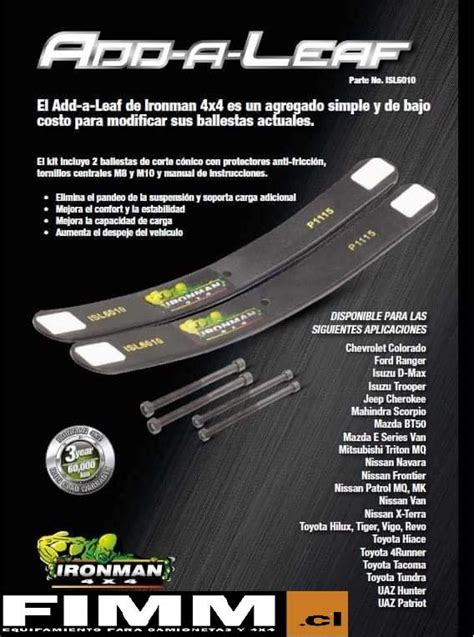 Kit De Suspensi N Ironman Versi N Nitro Gas Para Maxus T Con Add A