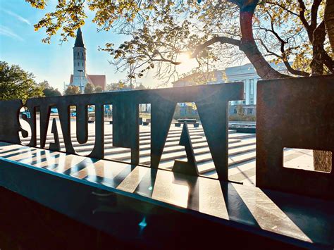 9 неожиданных фактов о городе Шяуляй — TravelBlog Baltic