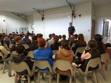 Sainte Foy La Grande La Police Nationale Recrute Au Coll Ge Lie Faure