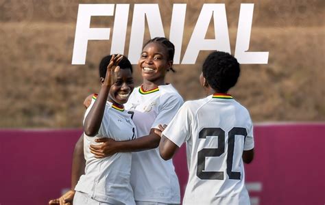 WAFU B U17 Girls Cup Ghanas Black Maidens Fired Up For Sundays Final