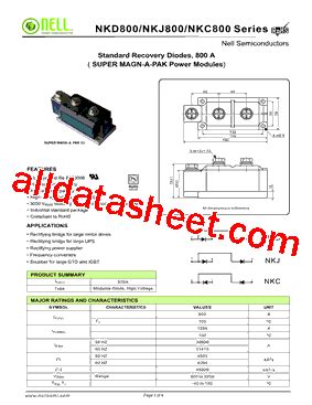 Nkd Datasheet Pdf Nell Semiconductor Co Ltd