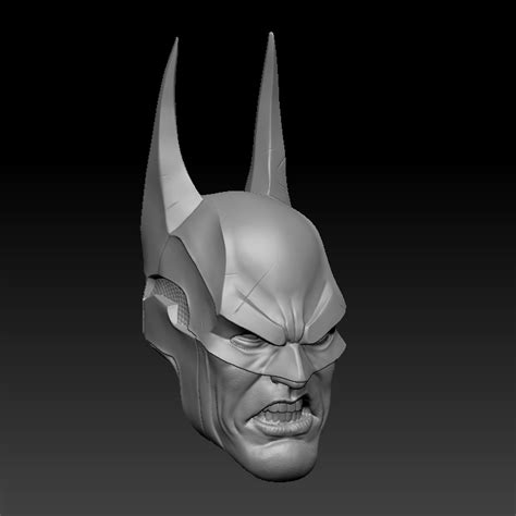 Archivo Stl Custom Batman Arkham Knight Headsculpt・diseño De Impresora 3d Para Descargar・cults