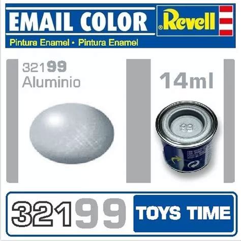 Pintura Revell Enamel Metálico 321 99 Aluminio