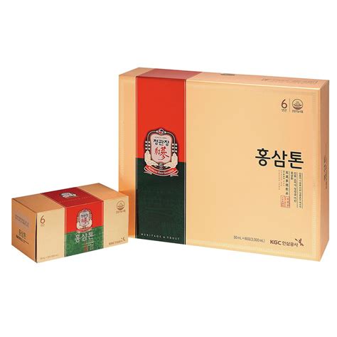 Nước Hồng Sâm Kgc Korean Red Ginseng Tonic Origin Hàn Quốc Nhân Sâm Vàng