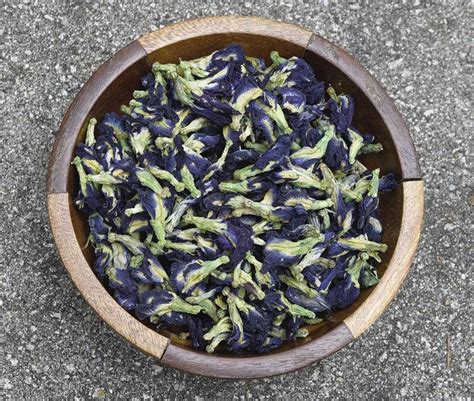 Blue Butterfly Pea Flowers 100 Organic And Natural Etsy