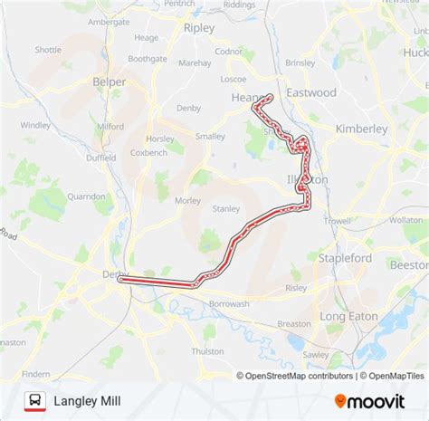 Ilkeston Flyer Route Schedules Stops Maps Langley Mill Updated