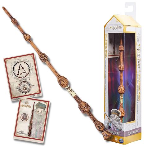 Harry Potter Varinha M Gica Dumbledore E Cart O Wizarding Jp Toys