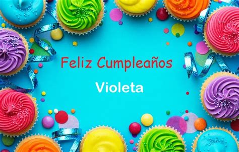 Feliz Cumpleaños Violeta Imágenes de bonitas para descargar gratis