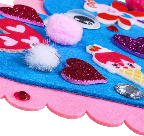 Winlyn Sets Valentine S Day Heart Ornaments Decorations Diy Felt