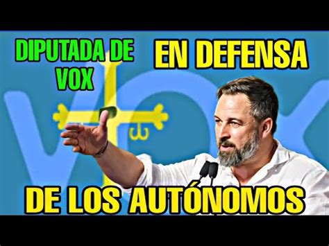 DIPUTADA DE VOX DEFIENDE A LOS AUTÓNOMOS ANTE LAS POLITICAS SOCIALITAS