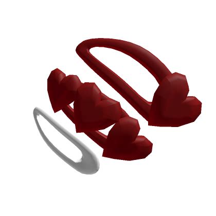 Coquette Hair Clips in Red's Code & Price - RblxTrade