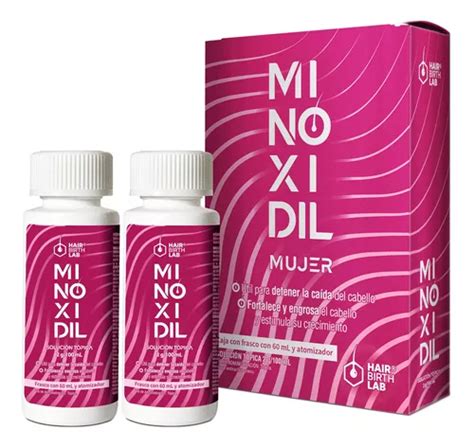 Minoxidil Mujer Hair Birth Lab 60 Ml 2 Pack MercadoLibre