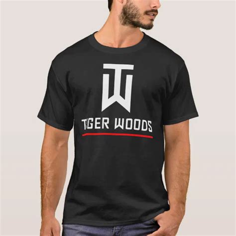 Best Seller - Tiger Woods logo Merchandise Essenti T-Shirt | Zazzle