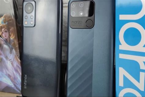 Infinix Hot 11s NFC Vs Realme Narzo 50A Ponsel Gaming Mana Yang Terbaik Di Kelas Entry Level